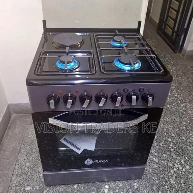 Nunix Cooker Nunix 60*60cm 3+1 Standing Gas Cooker