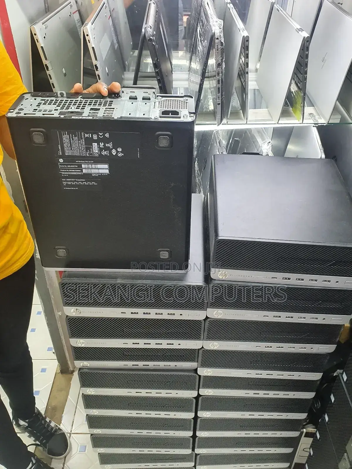 Desktop Computer HP EliteDesk 705 8GB AMD Ryzen 5 HDD 500GB