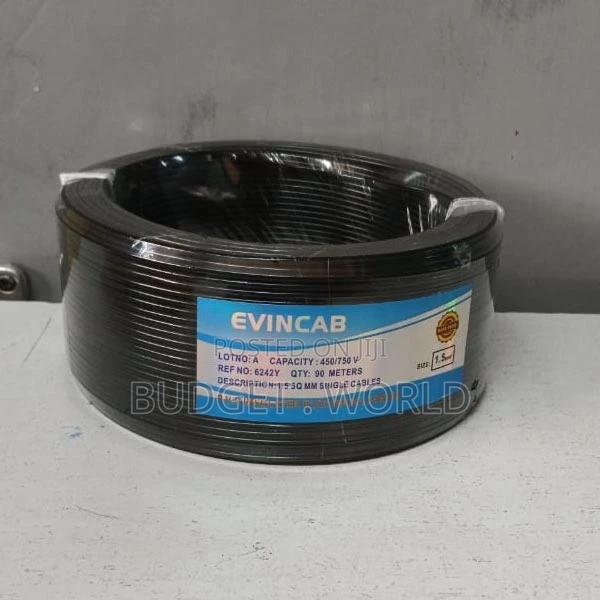 Electrical Wiring Cables ,2.5mm Single Core Cable -Black