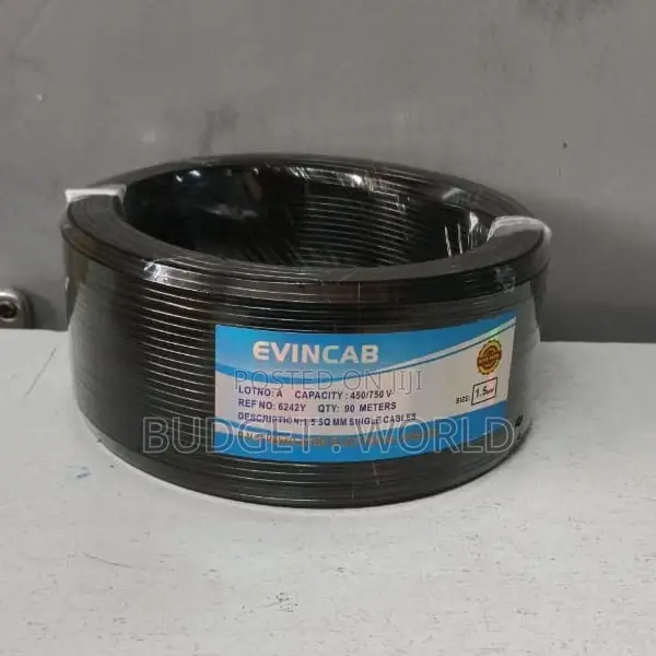 Electrical Wiring Cables ,2.5mm Single Core Cable -Black