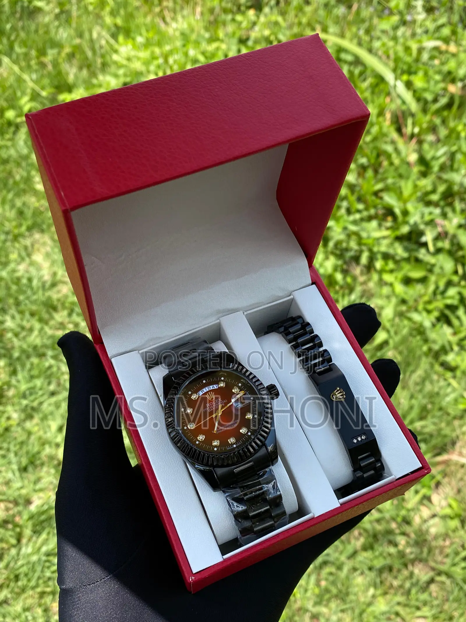 Rolex Watch / Bracelet Gift Set