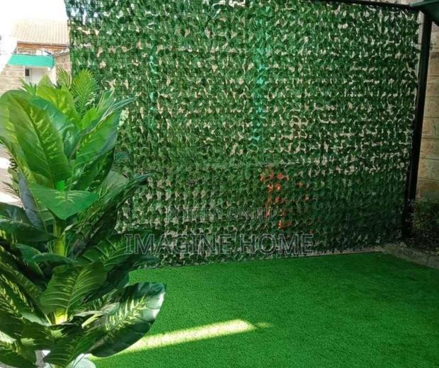 Home Space Adorable Dark Artificial Green Fence