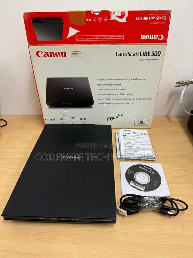 Canon Canoscan Slim Color Image Scanner Lide 300 - main view