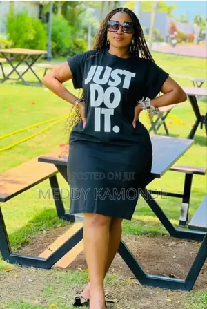 Just Do It T-Shirt Dress