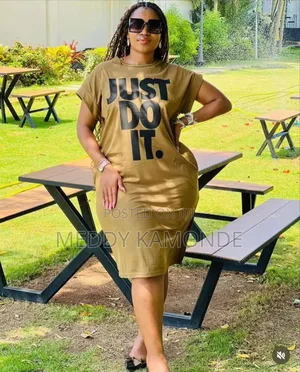 Just Do It T-Shirt Dress