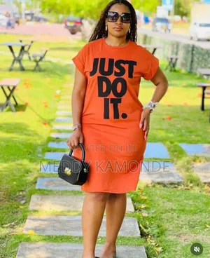 Just Do It T-Shirt Dress