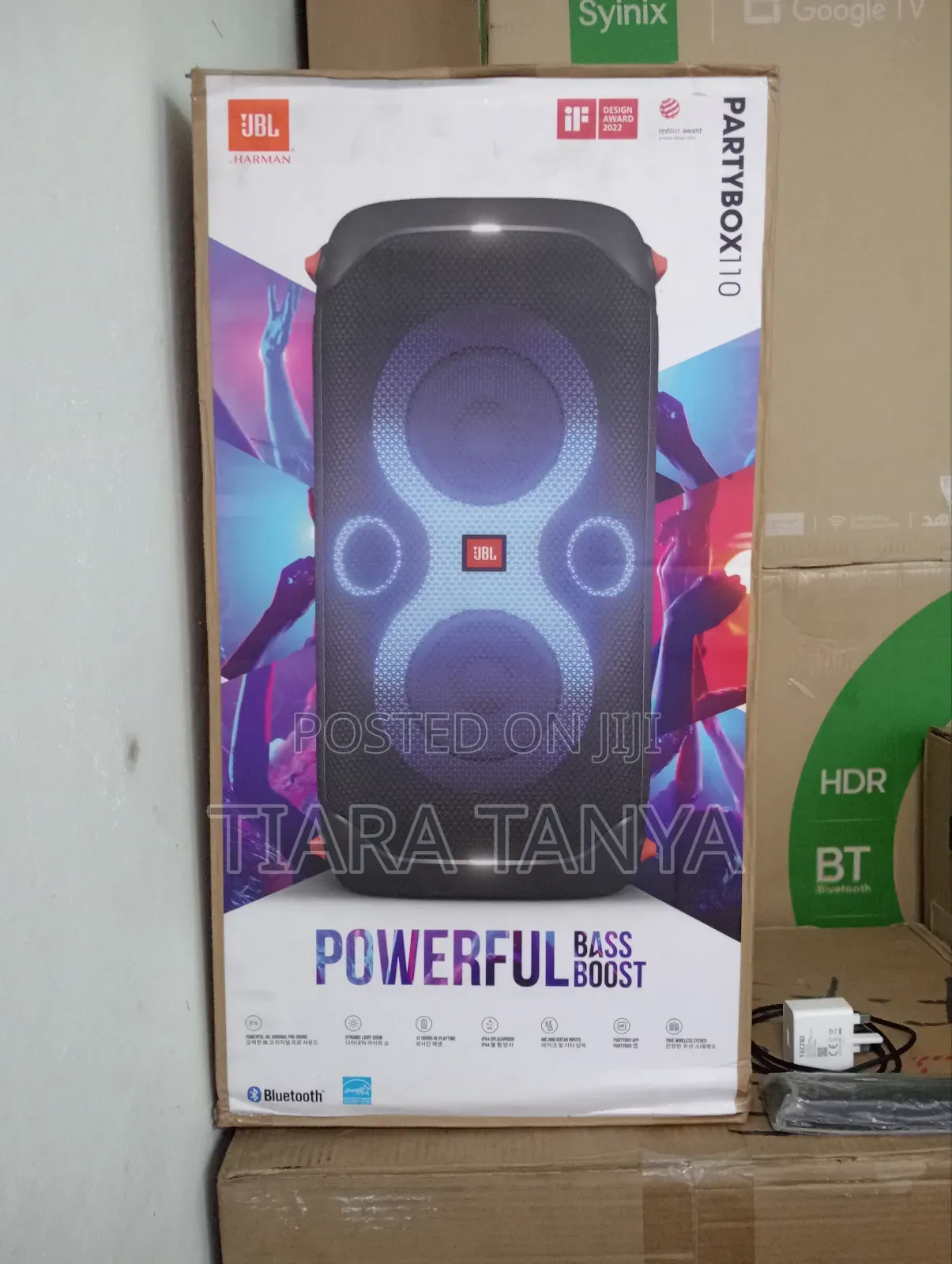 JBL Party Box 110 160watts Portable Bluetooth Speaker