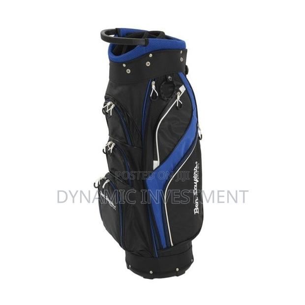 Ben Sayers Deluxe Golf Bag / With Stand (Black / Blue) - thumbnail 3