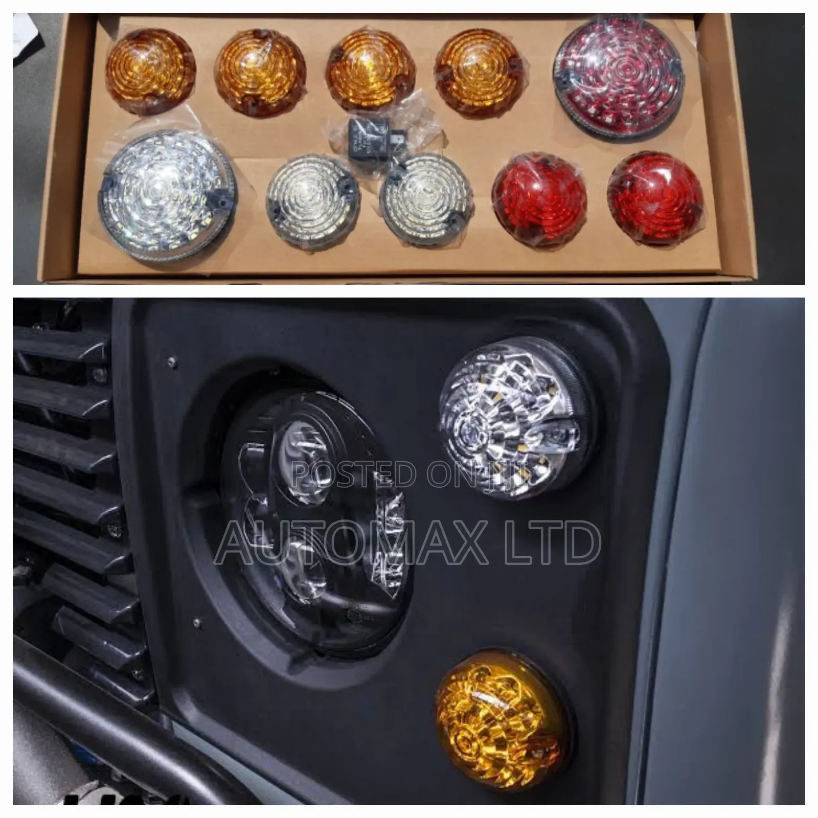 Coloured Led Light Kit. For Landrover Defender,