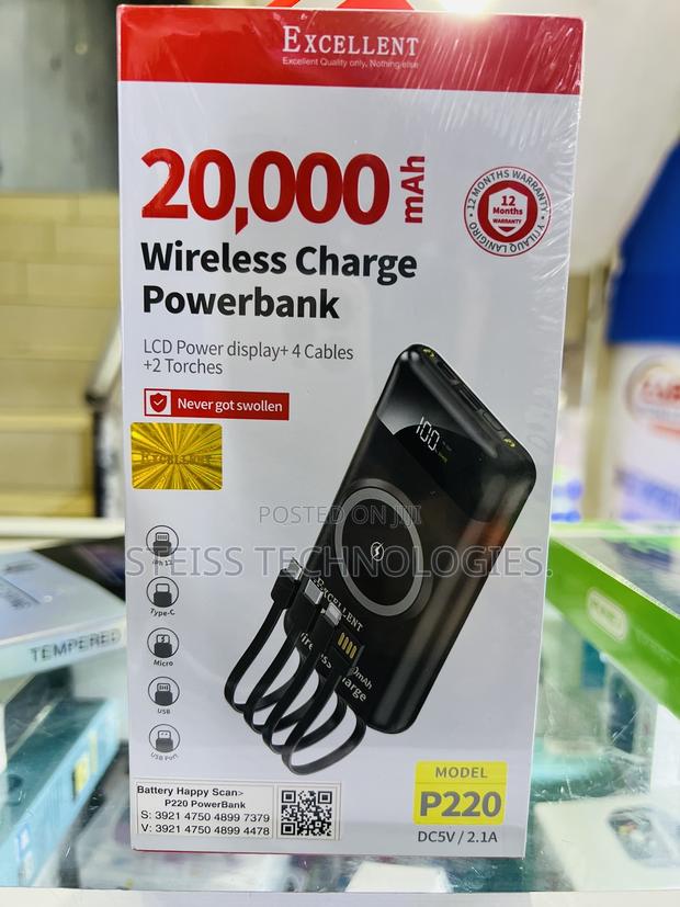 20000mah Wireless Powerbank. - thumbnail 4