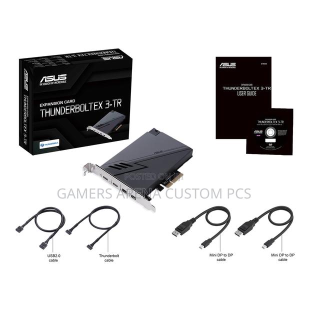 ASUS Thunderboltex 3-Tr Expansion Card 2 X Thunderbolt - thumbnail 2