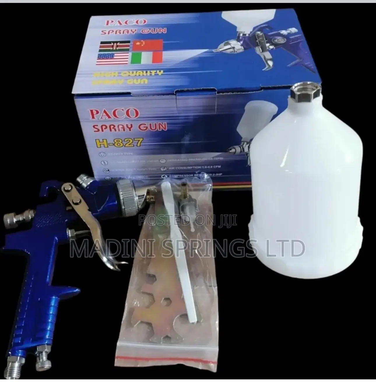 Air Spray Gun Kit (Multipurpose Painting Tool For Car,Metal)