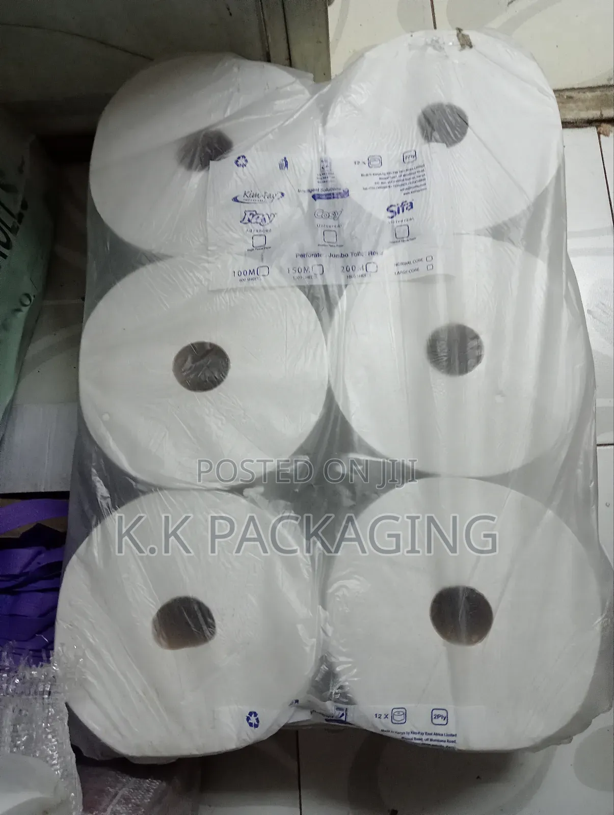Tissues 100mtrs Per Roll