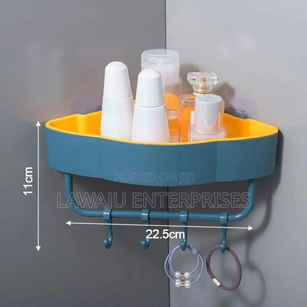 Multipurpose Plastic Corner Shelf