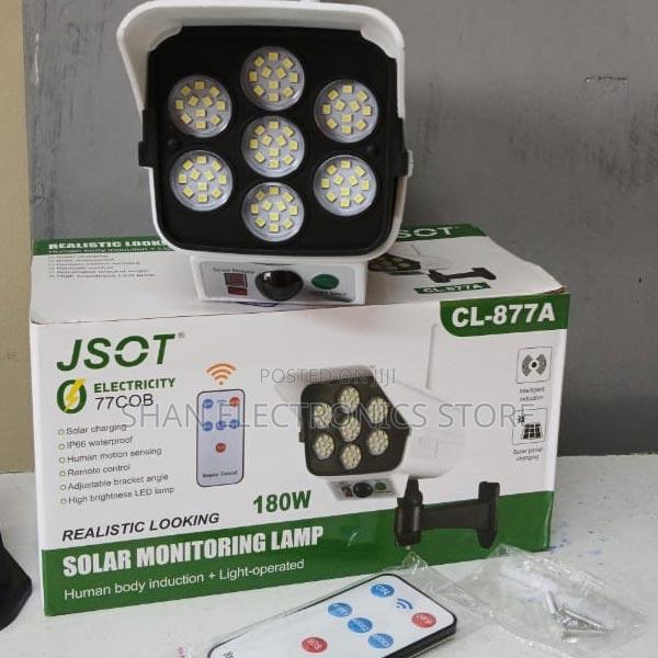 Wall Light Dummy CCTV Camera Solarlight Solar Security Light - main view