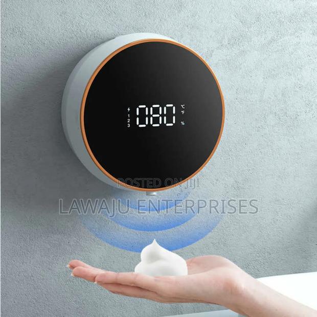 White 300ML Automatic Rechargeable Soap Dispenser