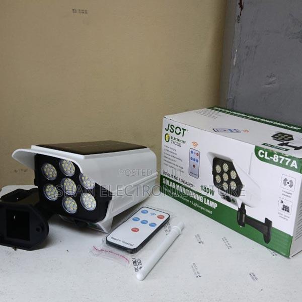 Outdoor Solar Lighting Motion *Sensor Dummy Camera Leds - main view