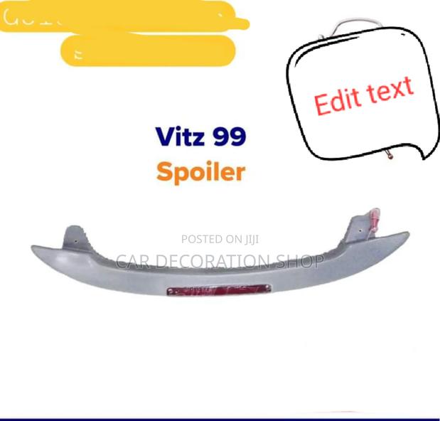 Vitz Spoiler - main view