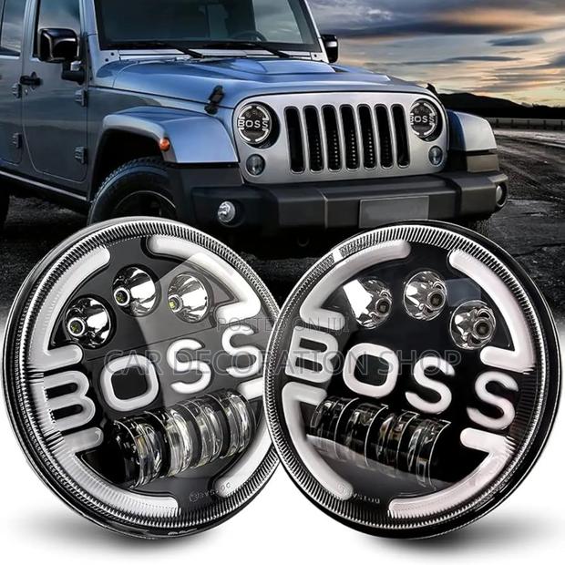 High/Low 7" Boss FRL Headlights