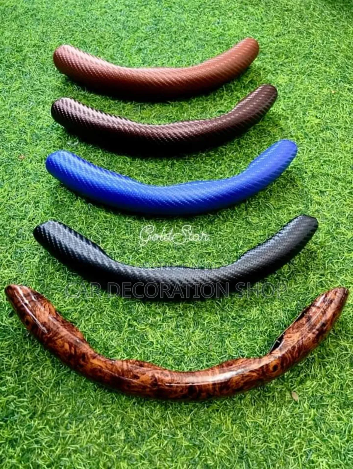 2pc Set Unversal Mount Steering Cover