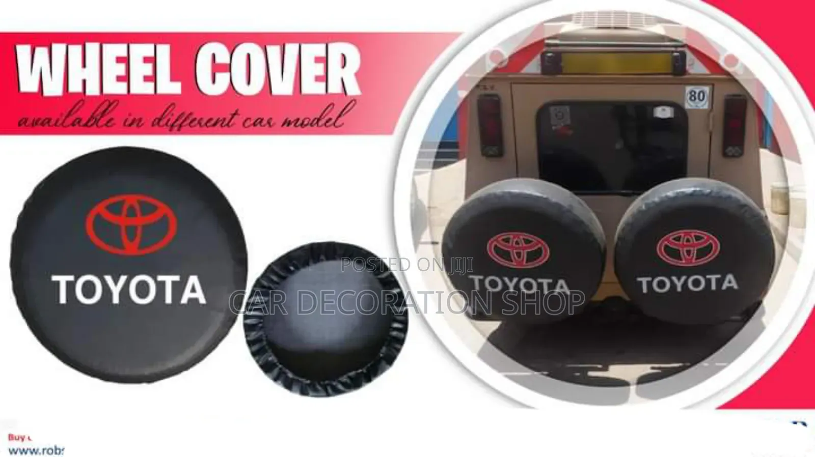 Brand New Canvas 16" Spare Wheel Cover