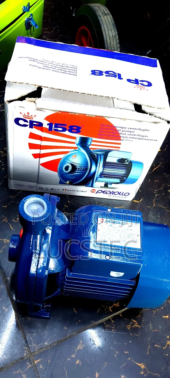 1hp Pedrollo Boosterpump Cp 158