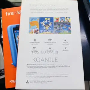 New Amazon Fire 7 Kids Edition 2022 16 GB Blue