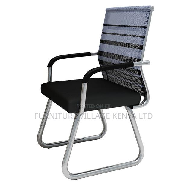 Guest Seat -Mid-Back Mesh Office Visitor Chair - thumbnail 7