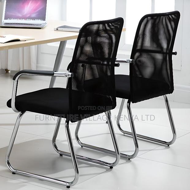 Guest Seat -Mid-Back Mesh Office Visitor Chair - thumbnail 10