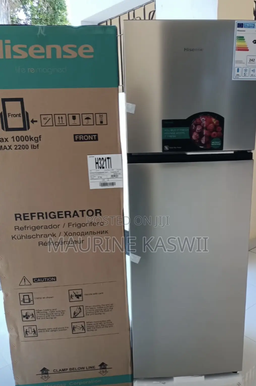320 LTRS Hisense Fridge
