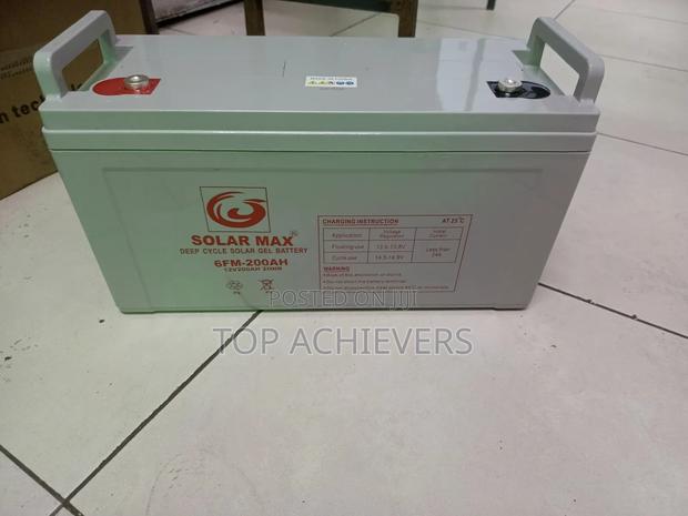 200ah Solarmax Battery 12v - main view