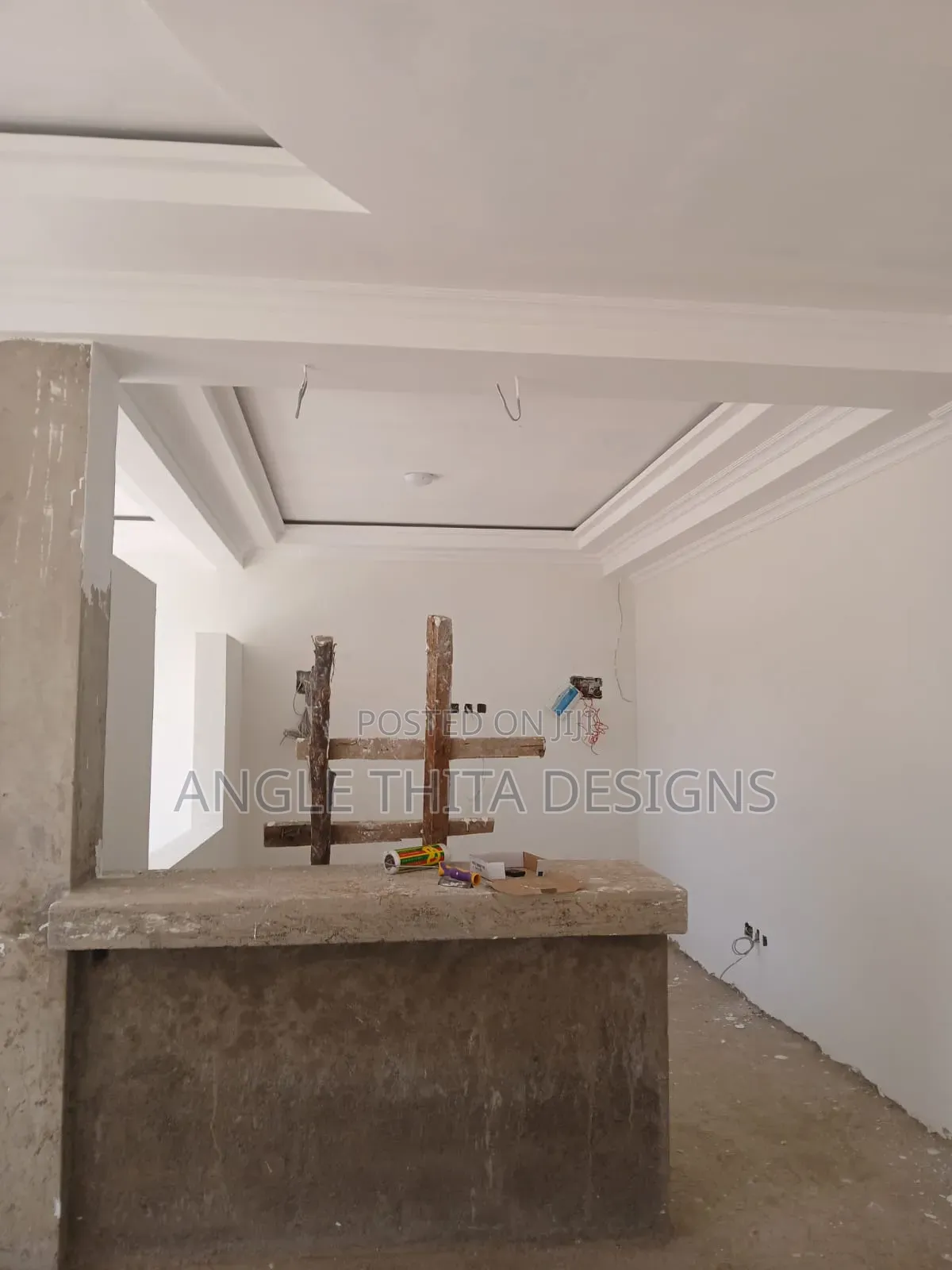 Nyamira Gypsum Ceiling Construction