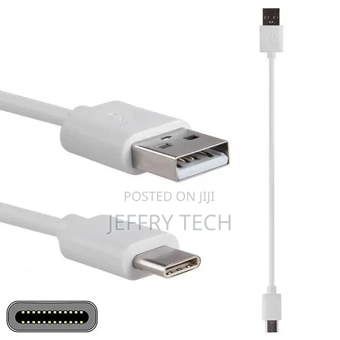 Short Usb to Type-C Power Bank Cable for Charging and Syncin