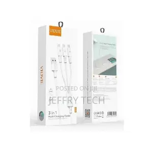 Vidvie CB4003 USB Lightning, Micro, Type-C 3 in 1 1.2M Leng