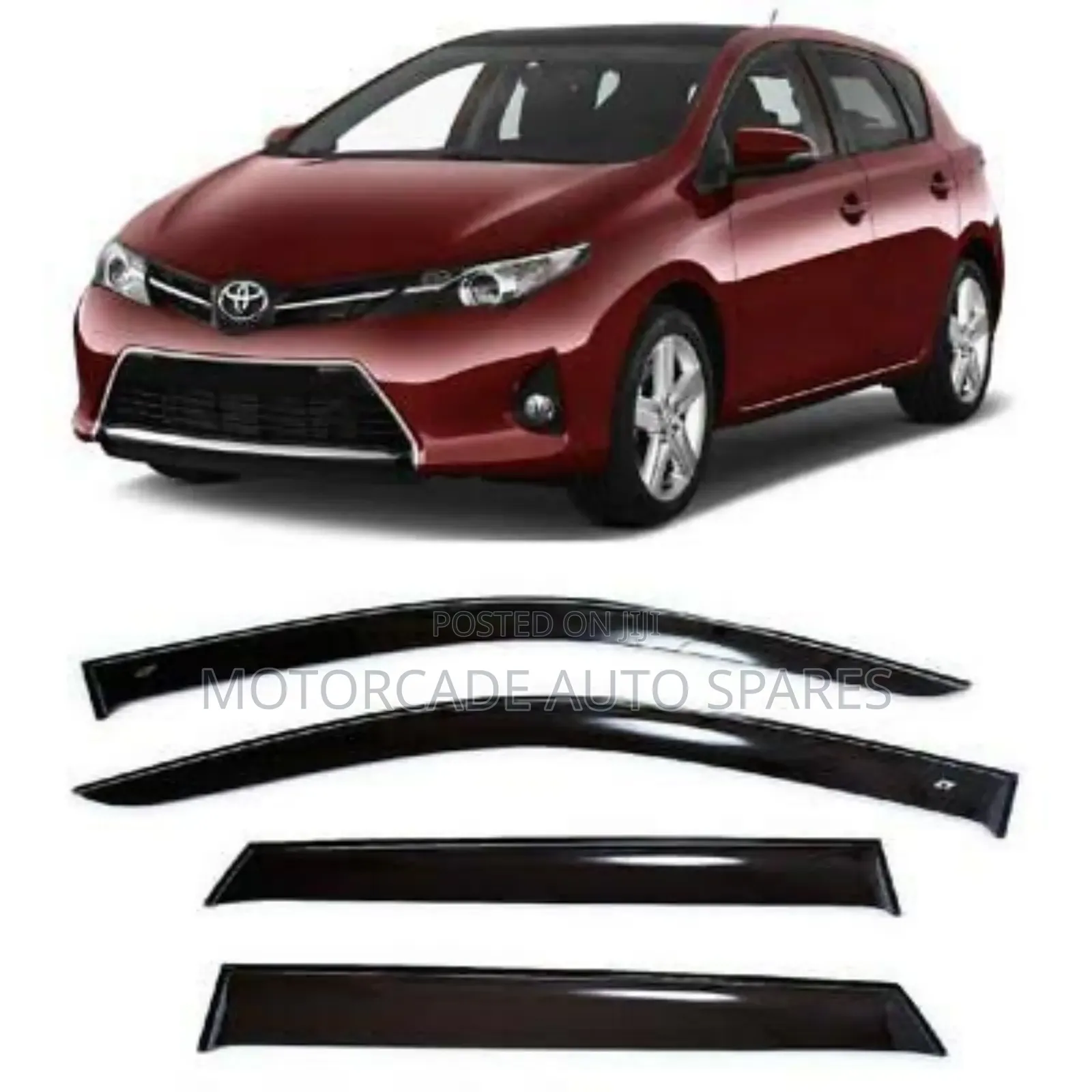 Toyota Auris Windbreakers/Window Visors