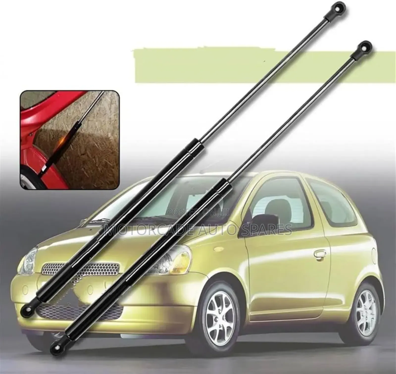 Toyota Vitz 1999/2000 Boot Shock Struts Set