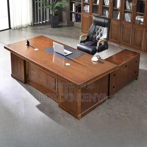 Office Desk: Office Executive Table -180cm With Drawers - thumbnail 2