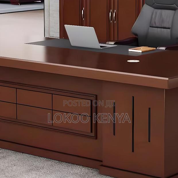 Office Desk: Office Executive Table -180cm With Drawers - thumbnail 5