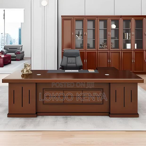Office Desk: Office Executive Table -180cm With Drawers