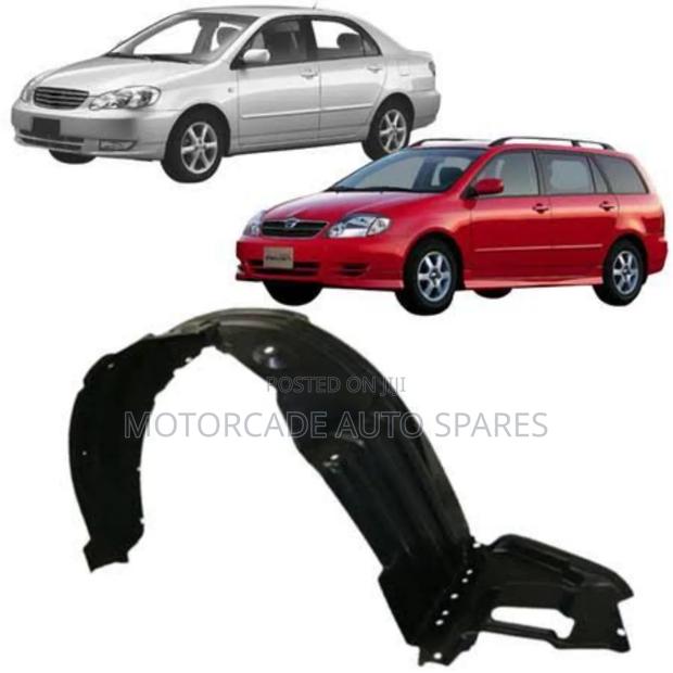 Toyota Fielder 2002/2005 Front Bumper Stone Guards - main view