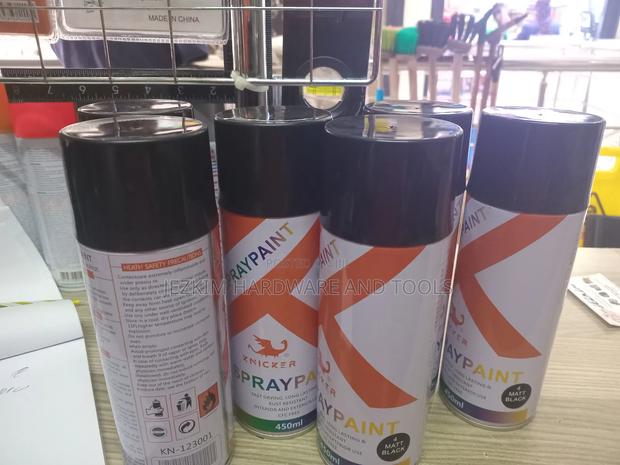 Matt Black Spray Paint - thumbnail 2