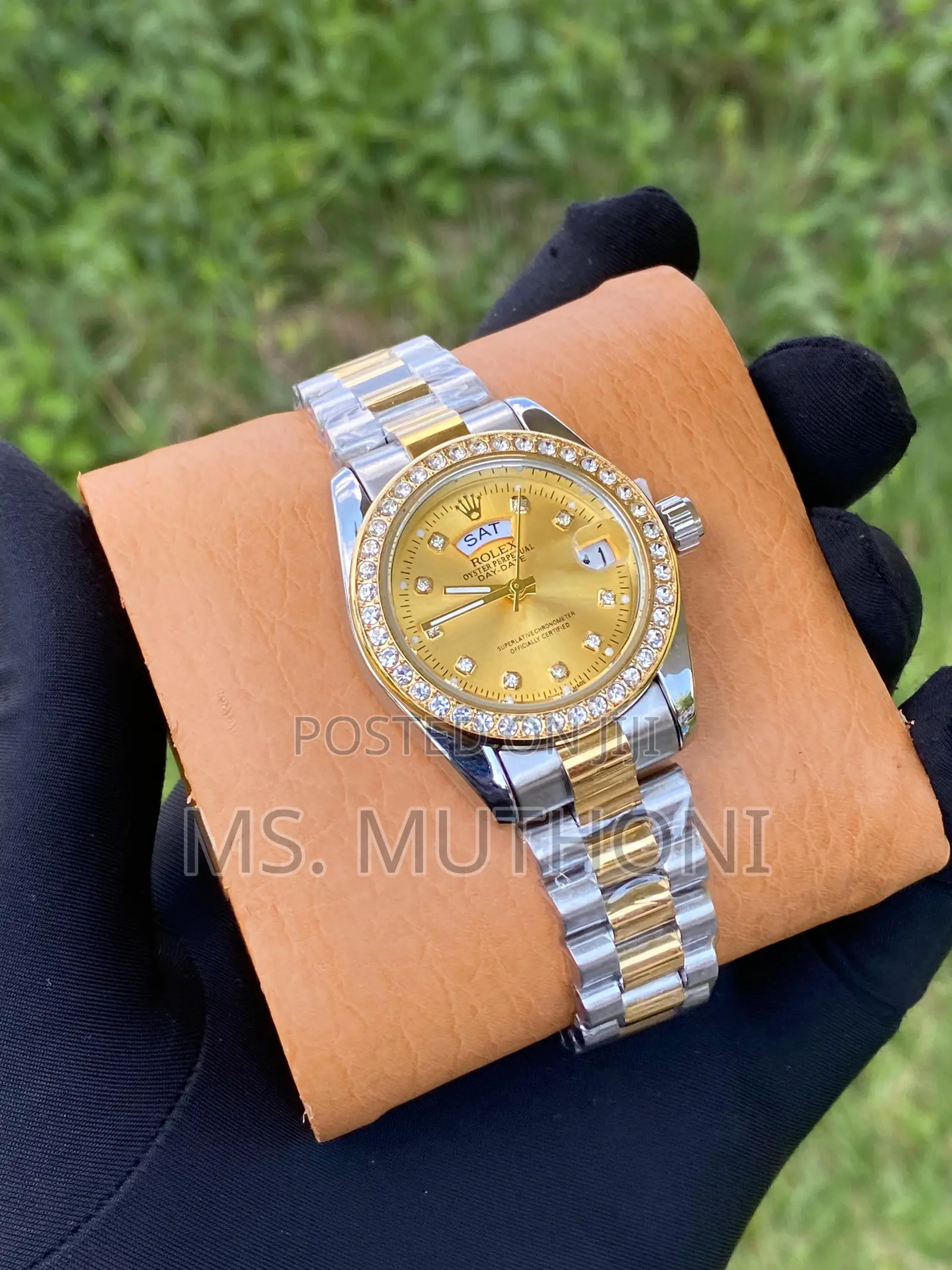 Iced Rolex Ladies