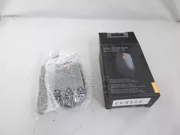 Original Lenovo 300 Wired USB Mouse - thumbnail 2