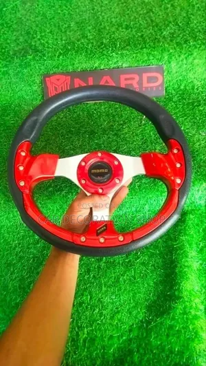 Momo Red Drifting Steering Wheel