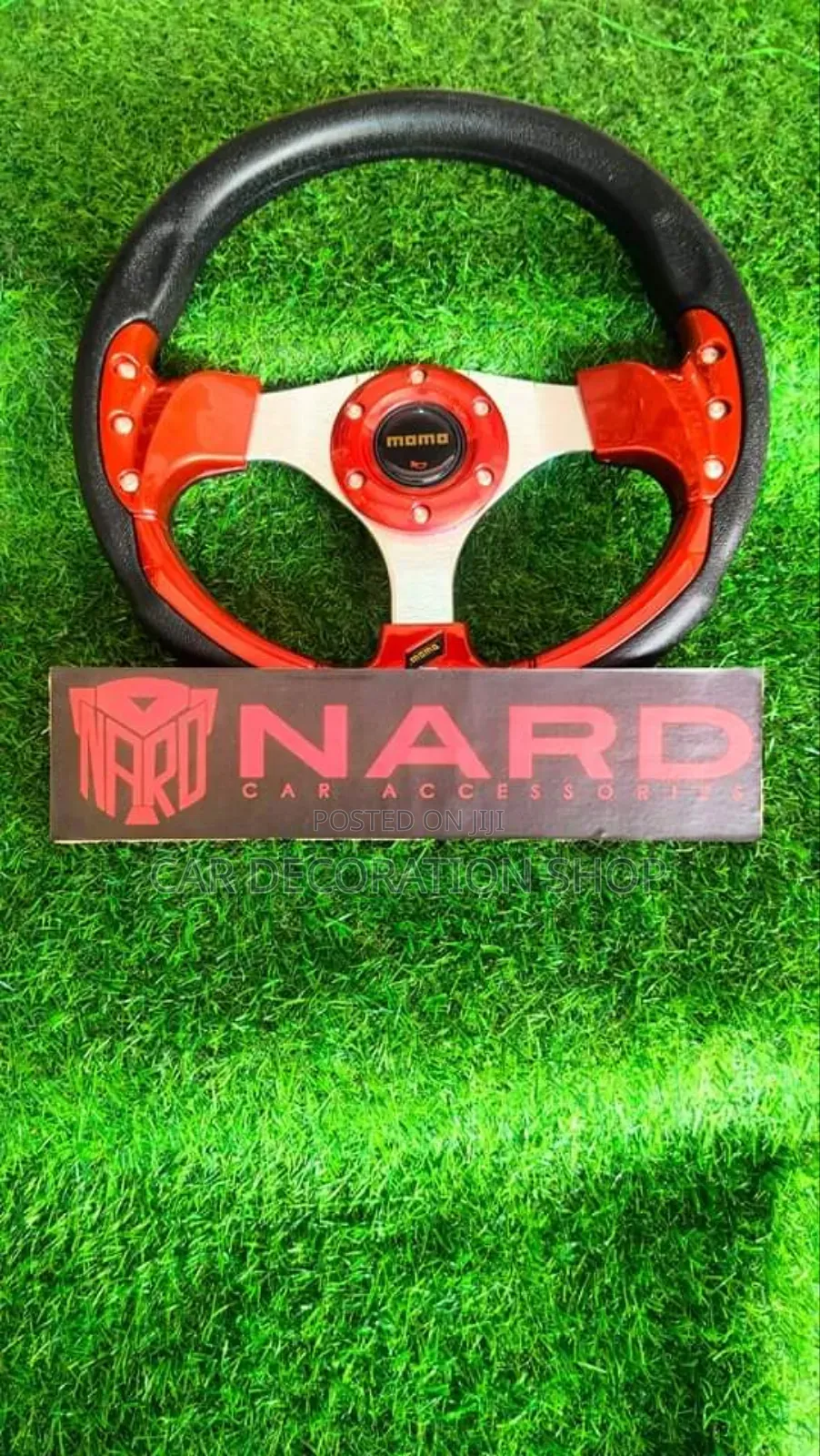Momo Red Drifting Steering Wheel