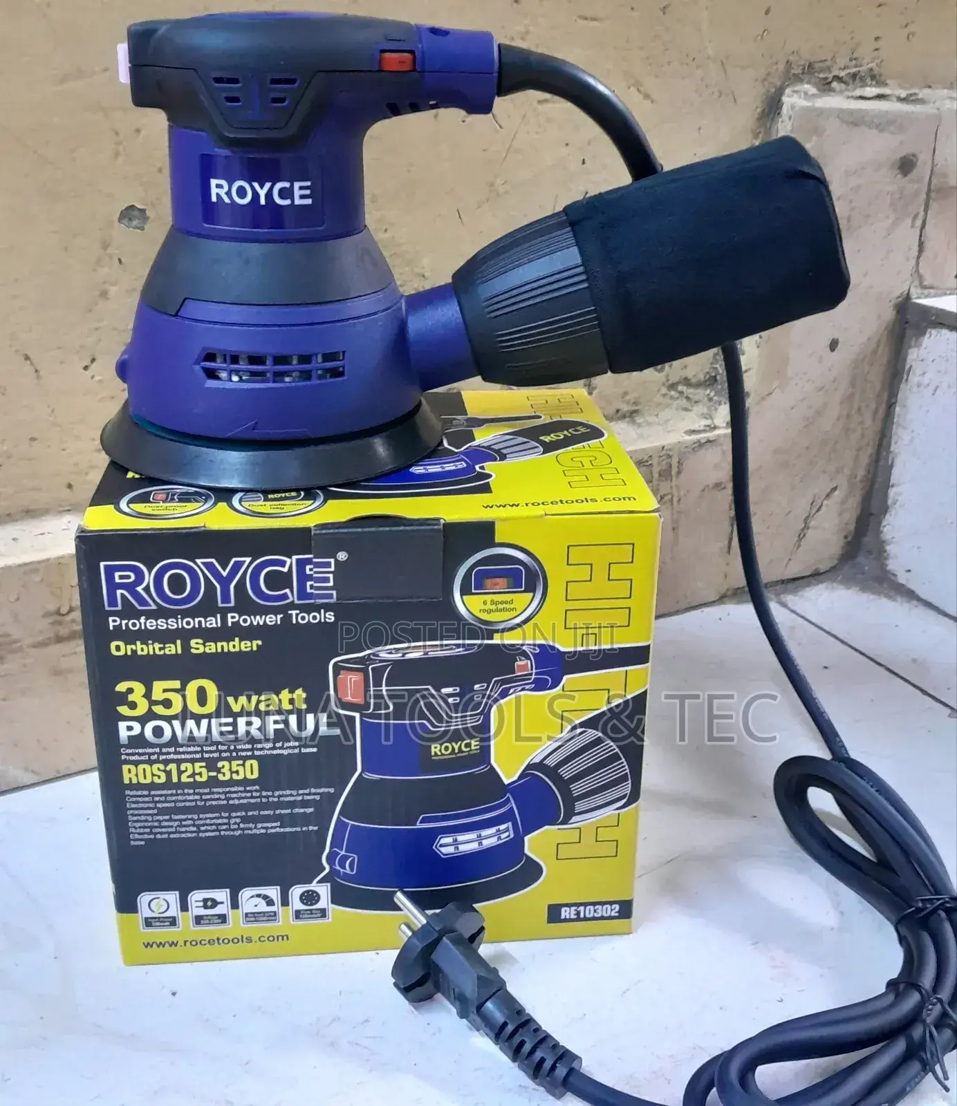 350W Royce Orbital Sander Orbital.