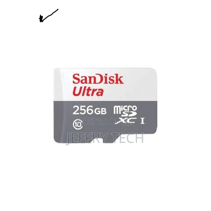Sandisk Micro SD 256gb Ultra Memory Card, High Speed
