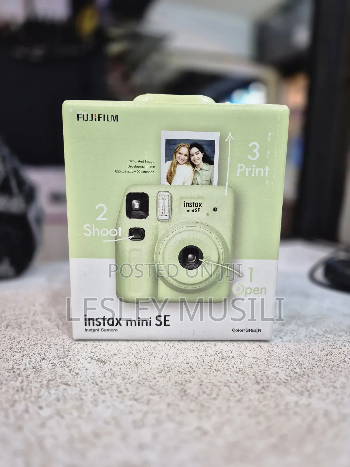 Fujifilm Instax Mini SE Instant Camera (GREEN)