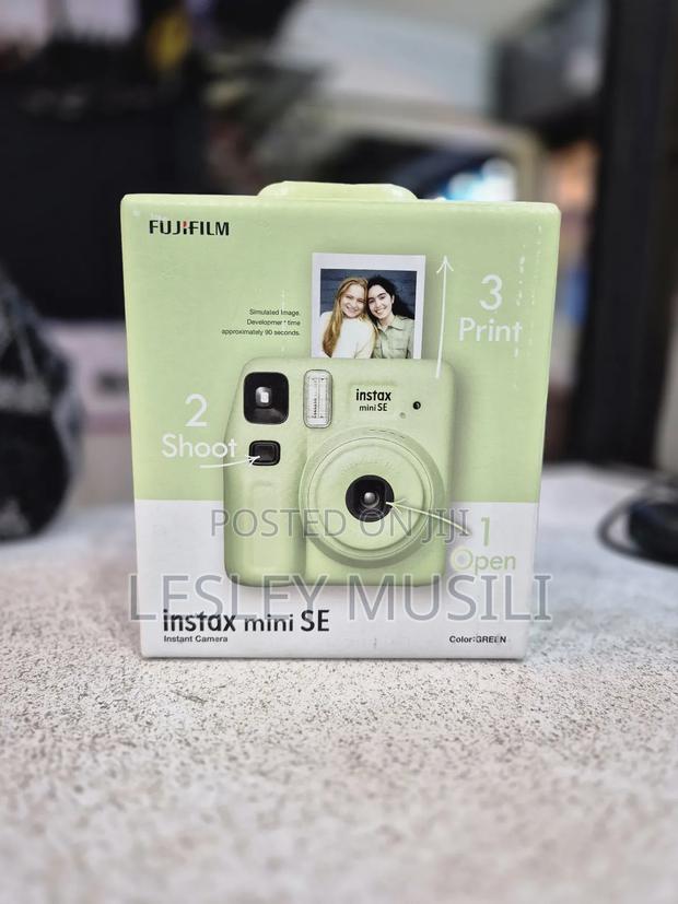 Fujifilm Instax Mini SE Instant Camera (GREEN) - thumbnail 3