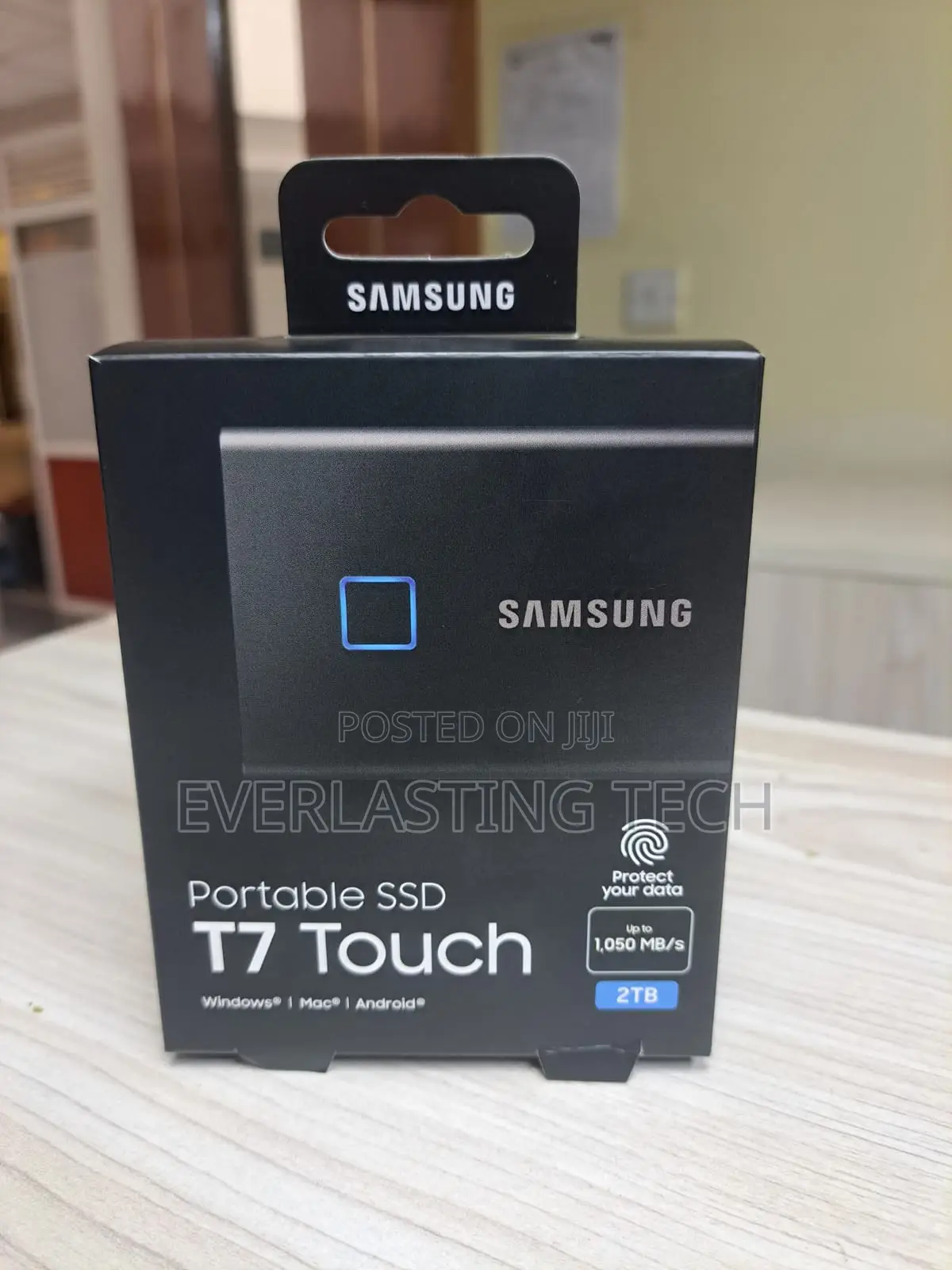 Samsung T7 Touch Portable External SSD 2TB With Fingerprint